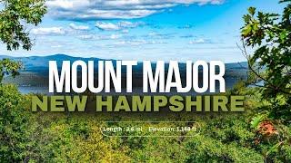 MOUNT MAJOR via Brook and Main Trail Loop, New Hampshire