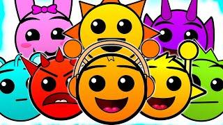 Sprunki Geometry Dash Lobotomies | Phase 1 (Animation)