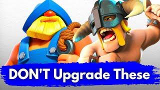 The WORST Cards to Upgrade in Clash Royale