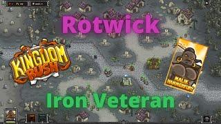 Kingdom Rush Rotwick Iron Challenge On Veteran (Hard) (No Commentary)