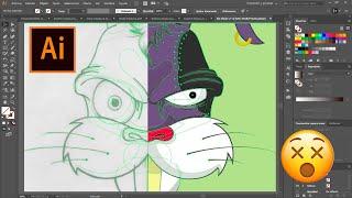  como VECTORIZAR boceto en ILLUSTRATOR | Koradi productions