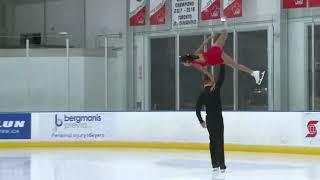 Cassandra Leung & Paxton Fletcher - 2019 North York Junior Pairs SP