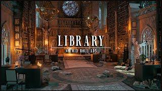 Cozy Locked Library Ambience ASMR Room: Orilium - Magical Readathon 