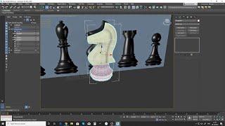 3d Modeling Chess Pieces - Knight: 3ds Max Tutorial - Part 06 | @PROmax3D