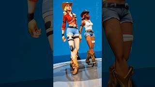 ️ Just A Couple Cowgirls Line Dancin' ️ Dasha, Boots Stop Workin' #fortnite #fortniteclips #dance