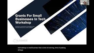 Unlocking $2M+ in Grants for Tech Startups | Grants for Small Businesses in Tech Workshop