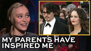 Lily-Rose Depp says she'll work harder if she has to prove herself because of her parents