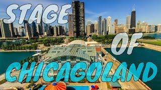 Stage of Chicagoland - 4K time lapse