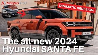 2024 Hyundai Santa Fe: DRAMATIC New Styling, Luxurious Cabin, Tech Features, & More!