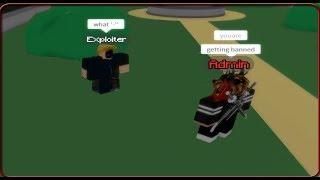 Exploiter sendo banido por um ADMIN - A bizarre Day Modded