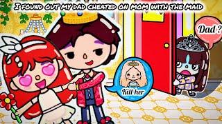 I found out my dad cheated on my mom🩸| Sad story | Toca life story | Toca boca