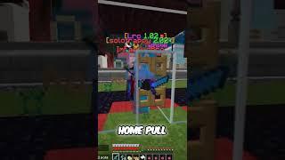 THIS GUY IS COMPLETELY CLUELESS  #shorts #minecraft #hcf #pvp #bedwars