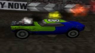 Demolition Racer Gameplay PSX 1 (Atari) Ultra kill car