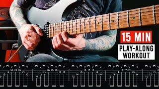 15 MIN GUITAR TECHNIQUE WORKOUT - Picking, Finger Exercises & More