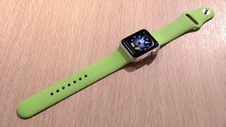 Apple Watch Sport 38mm Grün Hands-on | Deutsch | NewGadgets.de