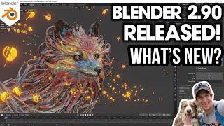 BLENDER 2.90 RELEASED! What's New?