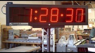 Professional LED Large Race Clock for Running - XL Series