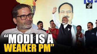 Jan Suraaj founder Prashant Kishor calls PM Modi a ‘weaker PM’