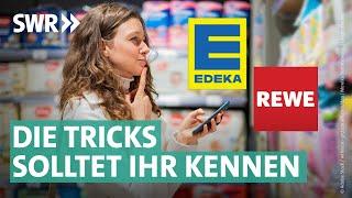 Edeka und Rewe – Produkte und Preise unter der Lupe | Die Tricks... NDR & SWR