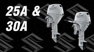 Suzuki Outboards Models DF25A and 30A