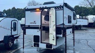 TRUCK CAMPER FOR A HALF TON? New 2025 nuCamp Cirrus 620 Four Seasons Truck Camper | Grand Rapids, MI