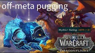 Off-meta pugging in DRAGONFLIGHT