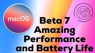 macOS Big Sur beta 7 Amazing Performance and Battery Life 