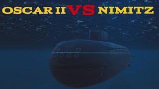 Oscar II VS Nimitz Carrier Strike Group || Cold Waters Epic Mod