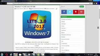 WINDOWS 7 LITE 3 0 PT BR 32 e 64 Bits   2019