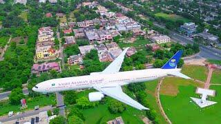 Saudia Boeing 777 Exclusive Landing Video