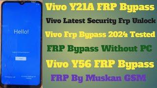 Vivo Y21A FRP Bypass Tested New Security 2024 ! Vivo Frp Unlock Without PC 2024 Tested