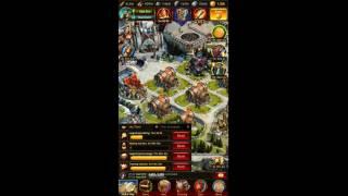 Vikings: War of Clans HUGE DEFENSE! (How to progress FAST)