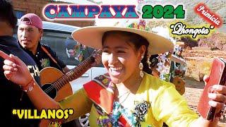 La Fiesta de CAMPAYA 2024, VILLANOS Ingreso-Qhonqota. #shorts #alpro