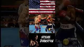 Boxer STEVIE JOHNSTON - hit and don’t get hit! The #boxing Archives by #empireboxing