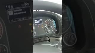 going downhill with man truck just tap the brake on that speed you want