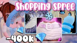 Buying EVERYTHING in the Glitterfrost shop / Royale High