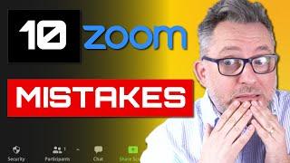 10 Zoom MISTAKES that will tell if you‘re a BEGINNER or PRO