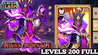 Abyss Apostle Castle Clash Gameplay | Lv 200 | Castle Clash