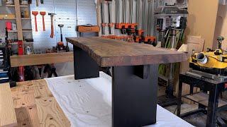 Flattening A Walnut Slab / Spe Tool Router Sled