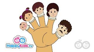 Finger Family | Nursery Rhymes | Happy Kids | MollyShow