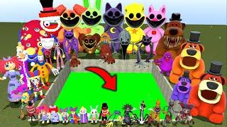 DESTROY CATNAP SMILING CRITTERS DIGITAL CIRCUS FNAF CHOLERA FREDDY FAZBEAR MOVIE in ACID POOL - GMod