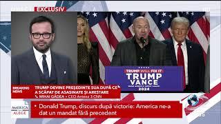 Ce înseamnă victoria lui Trump pentru România. Mihai Gâdea: „E o șansă importantă pentru noi”