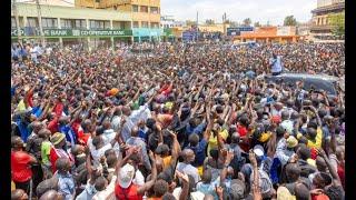 LIVE! PRESIDENT RUTO, DP GACHAGUA AND AZIMIO TROOPS IN KISUMU.