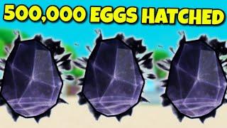 I Hatched 500,000 VOIDCRYSTAL EGGS And Got THIS.... (Bubble Gum Simulator INFINITY)