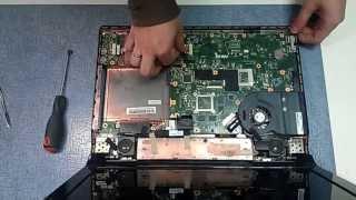 Как разобрать ноутбук ASUS N53 (ASUS  N53 disassembly)