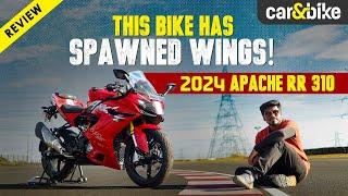 2024 TVS Apache RR 310 Review: Fast And Smart | First Ride | carandbike