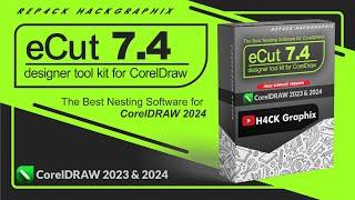 eCut 7.4 for CorelDRAW: Boost Your Design Efficiency Now! | New Features 2024