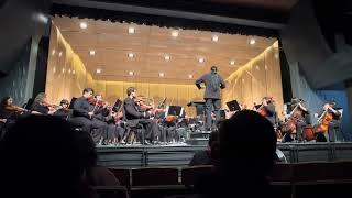 Brock at the CSUB/BC Fall performance- The Barber of Seville Overture…..