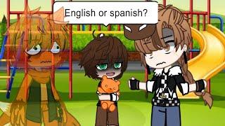 Gachaclub - English Or Spanish - Meme (Past Afton Family/FNAF + Creepypasta) (Cross-over AU)