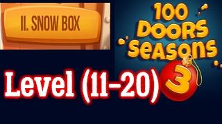 100 Doors Seasons 3 Level (11-20) Snowbox 11 12 13 14 15 16 17 18 19 20